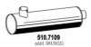 IVECO 98439020 Middle-/End Silencer